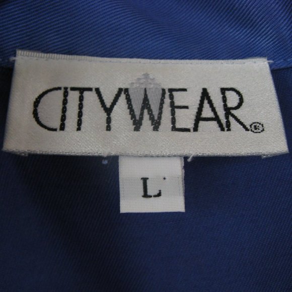 City Wear Tencel Shirt Jscket Size Large - Picture 6 of 13